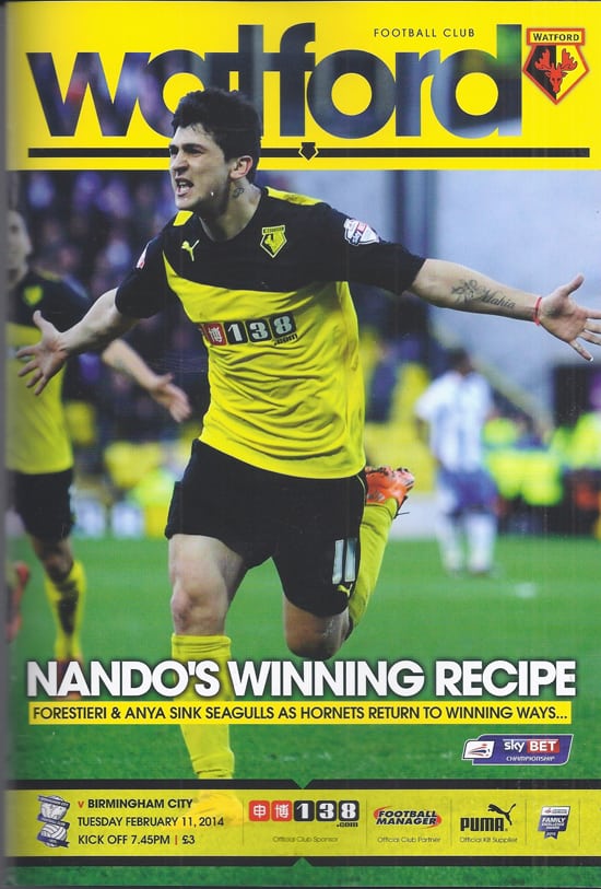 Watford FC v Birmingham City FC